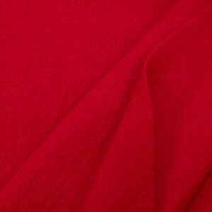 Stoff Schurwoll-Walk Urban Red