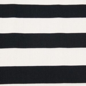 Stoff BW Miniseersucker Druck Streifen schwarz-ecru