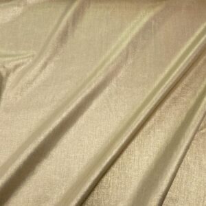 Stoff Leinen-Bambus bedruckt gold