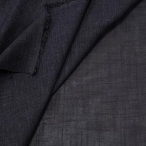 Volk-Voile BW Mischgewebe Vorhang City SKYLINE GRAU