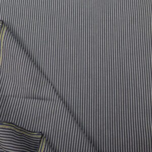 Stoff Webst. Noel anthr.-beige Vichy Streifen