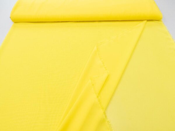 Stoff Chiffon PE gelb – Bild 2