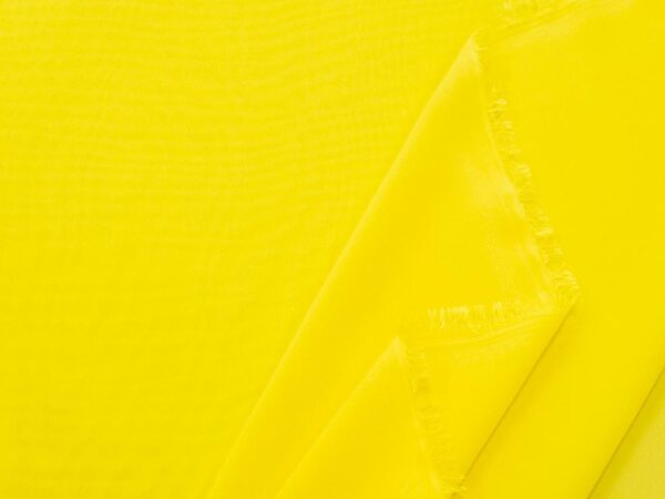 Stoff Chiffon PE gelb