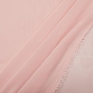 Stoff Chiffon dusty pink