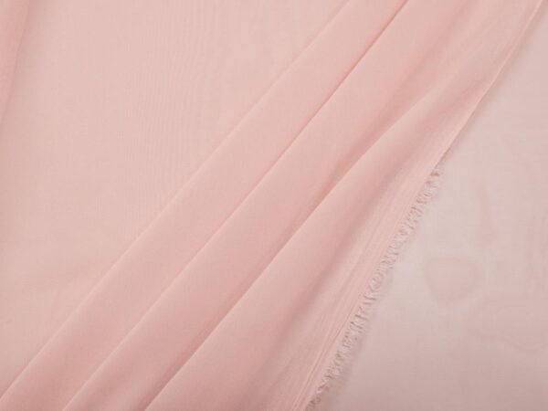 Stoff Chiffon dusty pink
