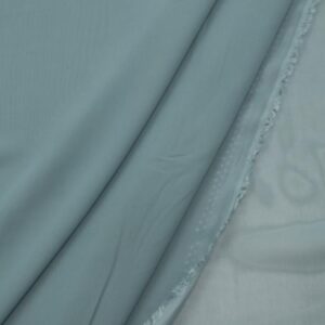 Stoff Chiffon silver pine