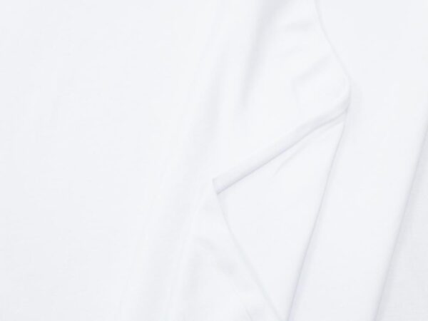 Stoff Baumwolljersey weiss