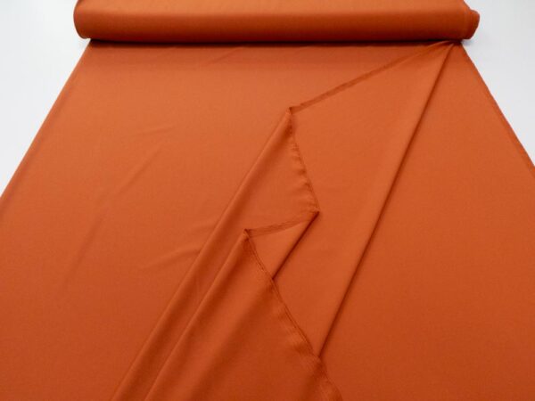 Stoff Lycra uni oker – Bild 2