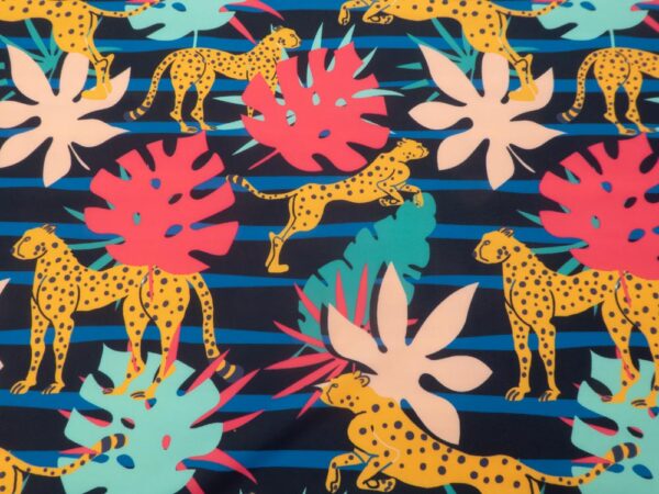Stoff Lycra Gepard goes wild