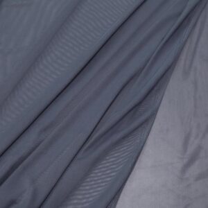 Stoff Lycra-Tüll mesh dunkelgrau
