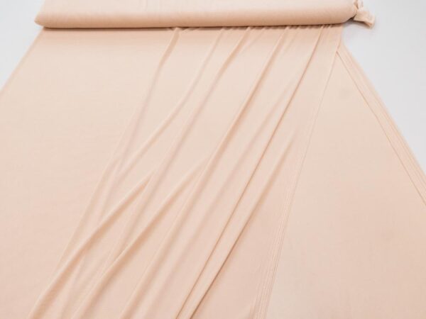 Stoff Lycra-Tüll mesh hautfarben – Bild 2