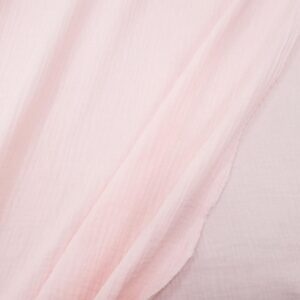 Stoff Muslin baby pink