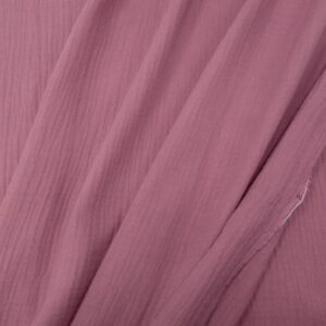 Stoff Muslin dark old pink