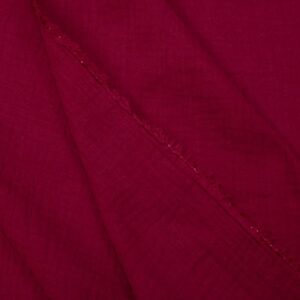 Stoff Muslin Beet Red