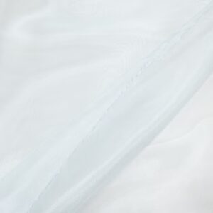 Stoff Organza babyblau