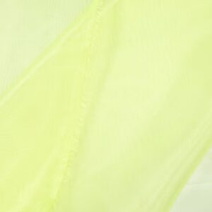 Stoff Organza lime green