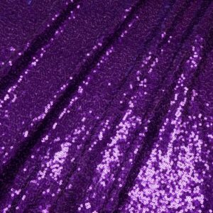 Stoff Pailletten klein purple