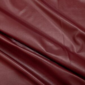 Stoff Kunstleder bordeaux