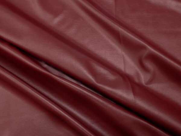 Stoff Kunstleder bordeaux