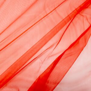 Stoff Tüll soft rot