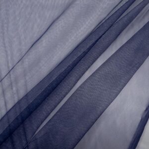 Stoff Tüll soft tulle navy
