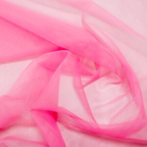 Stoff Tüll soft fuchsia