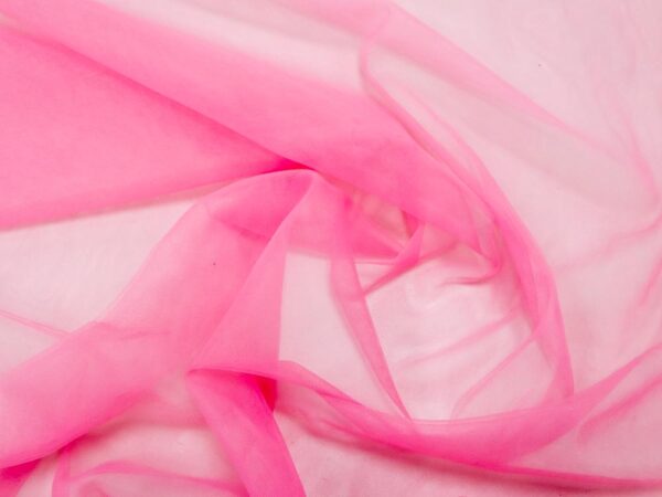 Stoff Tüll soft fuchsia