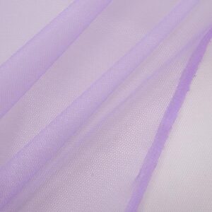 Stoff Tüll hart lavendel