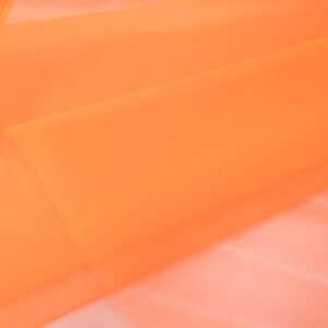 Stoff Tüll hart 300cm Fluor orange