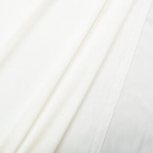 Stoff elastischer Samt offwhite