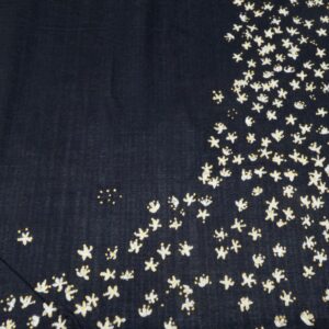 Baumwolle Edelweiss Nani Iro dunkelblau