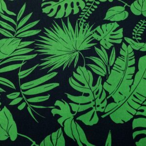 Viskosekrepp Ecovero Priscilla Blätter XXL