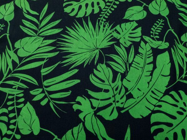 Viskosekrepp Ecovero Priscilla Blätter XXL