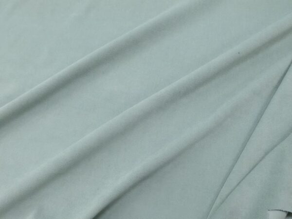 BW-Samt  schwer graublau hell