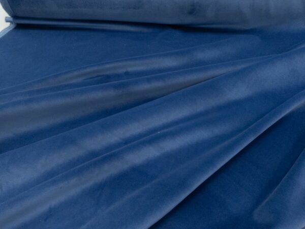BW-Samt schwer jeansblau – Bild 4