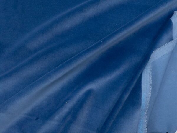 BW-Samt schwer jeansblau