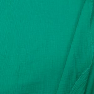Stoff Baumwolle Double Gauze Pepper Green