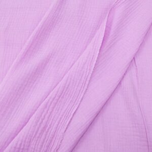 Stoff Baumwolle Double Gauze Orchid