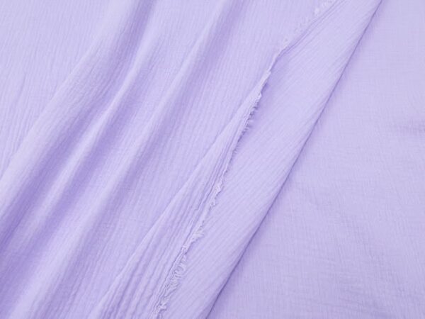 Stoff Baumwolle Double Gauze Purple Rose