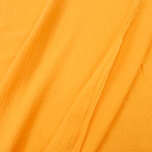 Stoff Baumwolle Double Gauze Apricot
