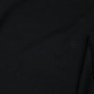 Voile Baumwolle uni schwarz