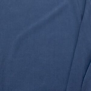 Seidenimitation Lyocell-Baumwolle blau