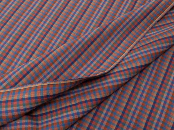 Annie G Handwoven Indian Cotton Check – Bild 2