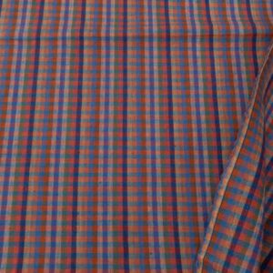 Annie G Handwoven Indian Cotton Check