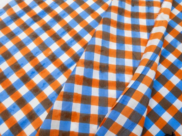 Grand Prix Organic Block Print Indian Cotton – Bild 2