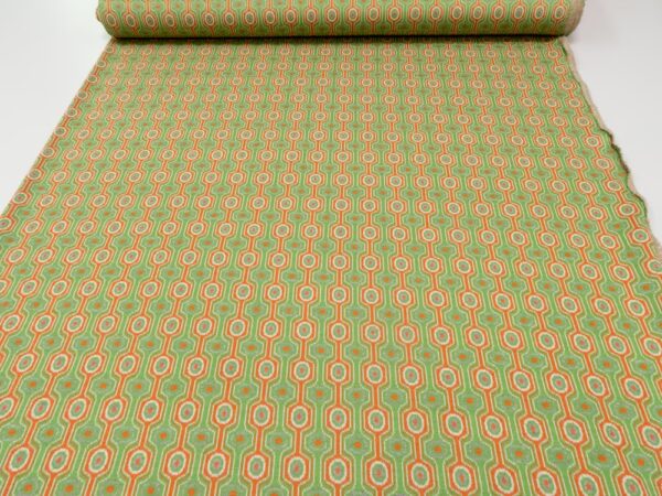 Vi-Strick Vintage grün-orange – Bild 3