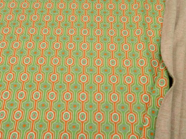 Vi-Strick Vintage grün-orange