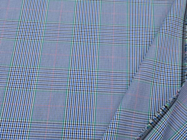 Vi-BW Glencheck blau