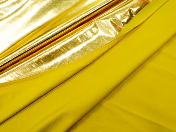 Metallic Folienjersey gold – Bild 2