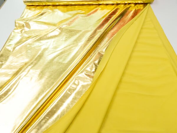 Metallic Folienjersey gold – Bild 3